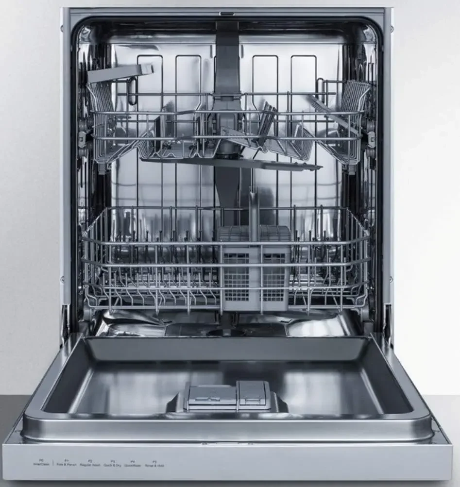 DW2435SSADA 24"" ADA Compliant Dishwasher with 12 Place Settings 5 Cycles Digital Touch Control Energy Star in Stainless Steel 2