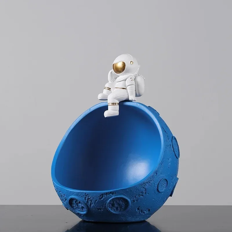 

Скандинавский крыльцо астронавт фотоэлемент для хранения Брелок для фруктов лоток для хранения креативные домашние аксессуары астронавт