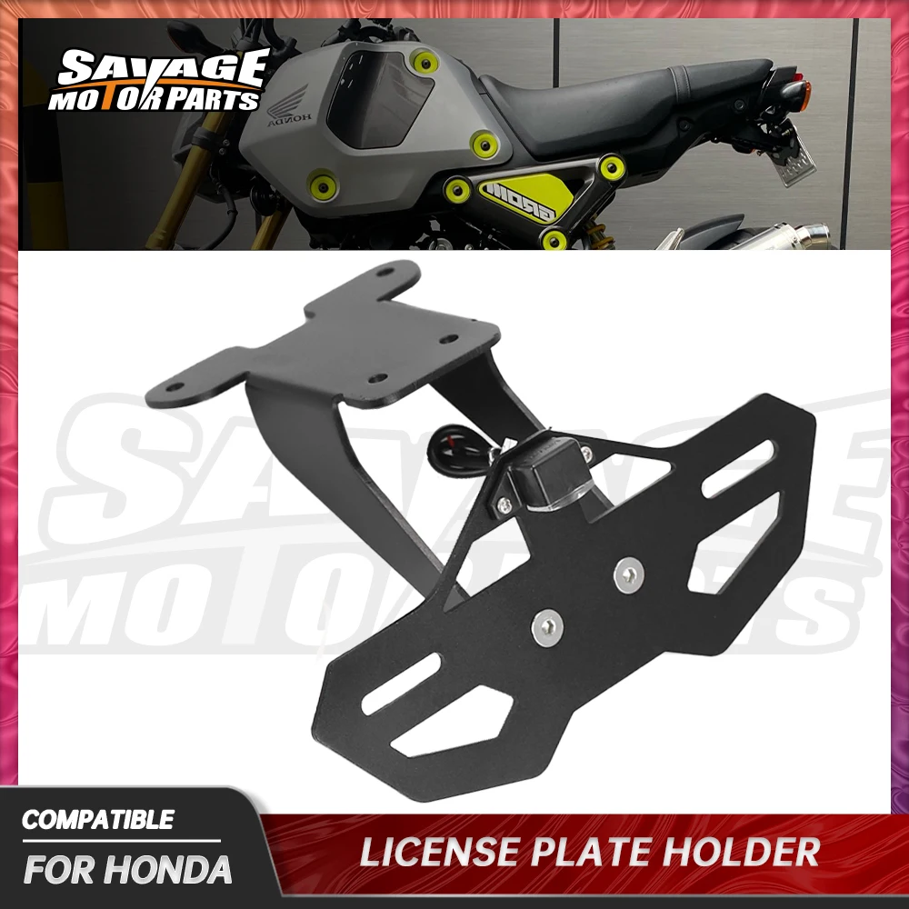 ForHONDAMSX125Grom20212022LicensePlateHolderMotorcycleParts