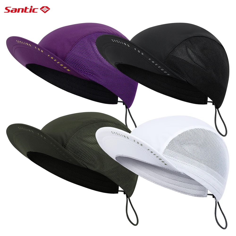 Santic Cycling Caps Sports Cycling Hats Outdoor MTB Road Bike Hats Head Wear WZ24P184
