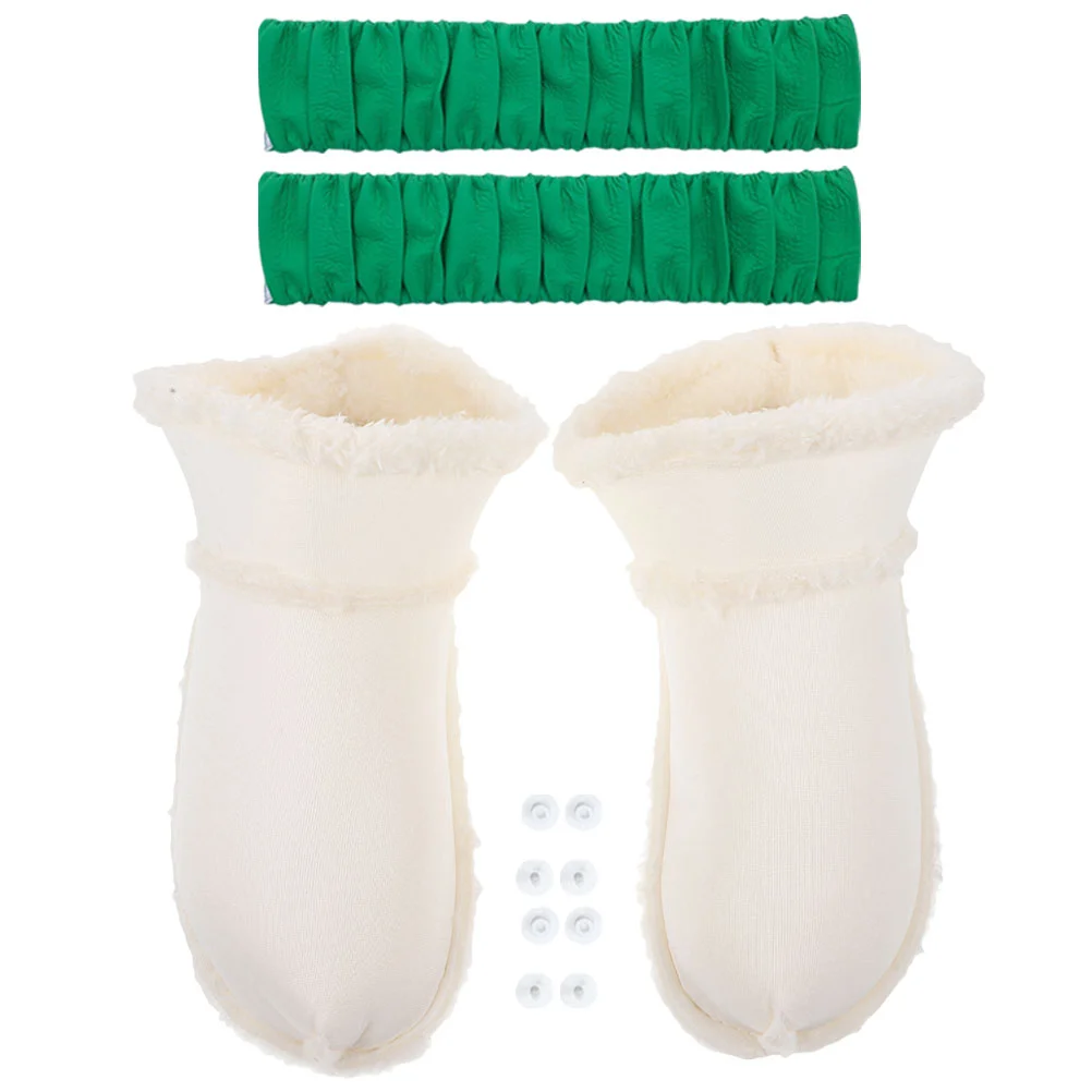 

Shoe Liners Inserts Hole Shoes Fuzzy Winter Detachable Fluffy Wool Slippers Warm Plush