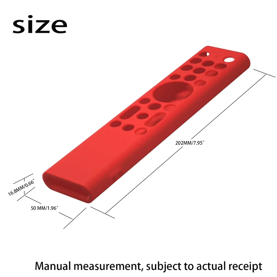 Custodia In Silicone Per Telecomando Hisense | Serie A7, U8, LCD 4K | Modelli 55A7N, 65U88N, 85U8N | Blu Luminoso