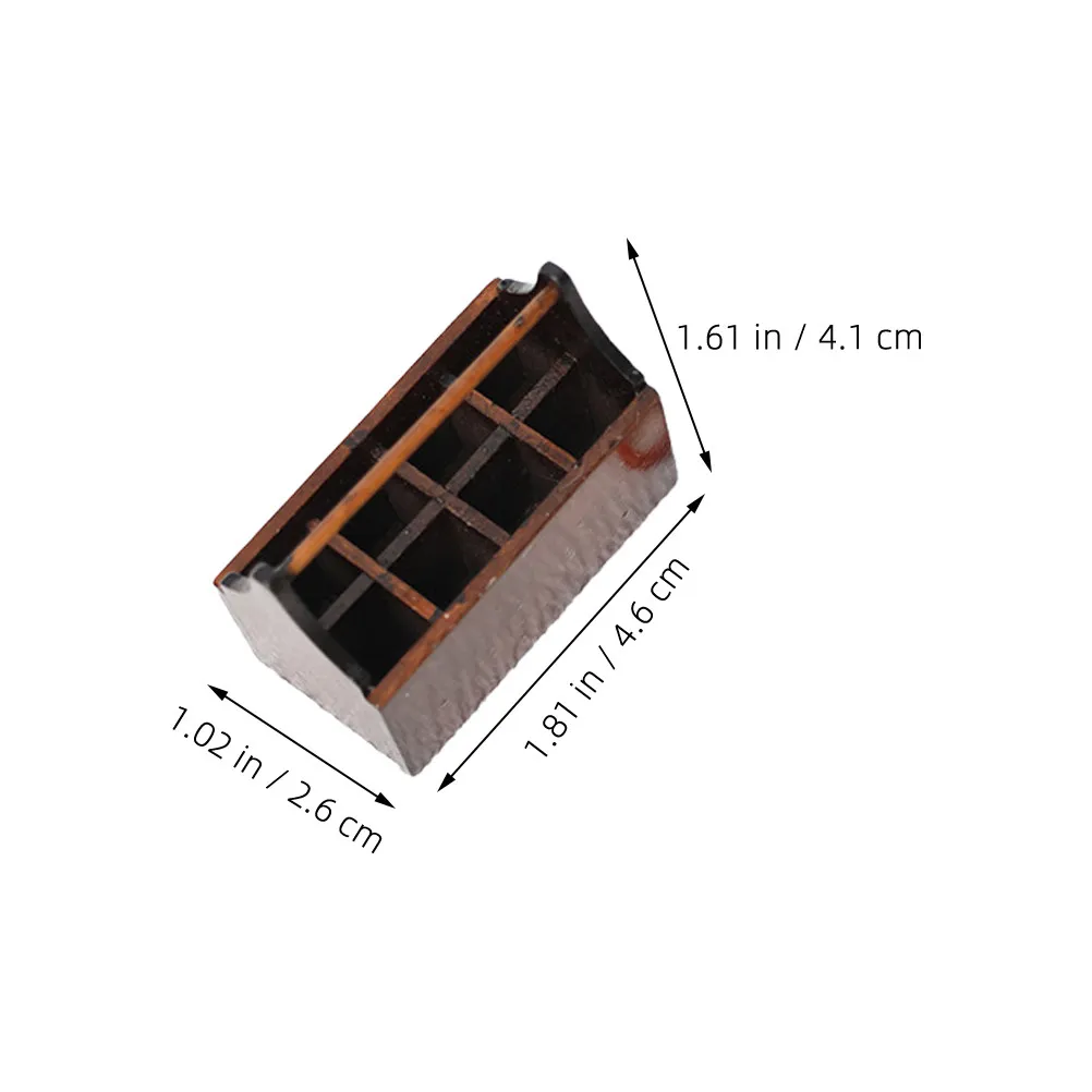 1세트 1:12 스케일 미니 공구 상자 세트 현실적인 미니어처 수리 도구 놀이용 액세서리 인형 집 장식