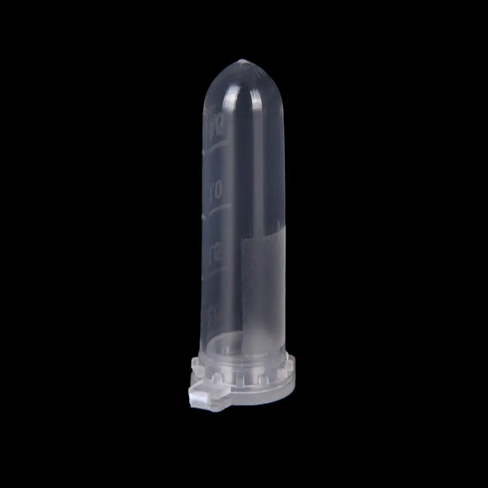 Micro Centrifuge Tube Vial Clear Plastic Vials Container Snap Cap 100pcs 2ml