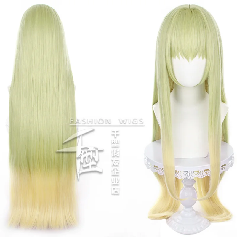 

Anime The White Holy Woman And The Black Priest Cecilia Cosplay Wig Gradation Long Hair Heat Resistant Synthetic Halloween Party