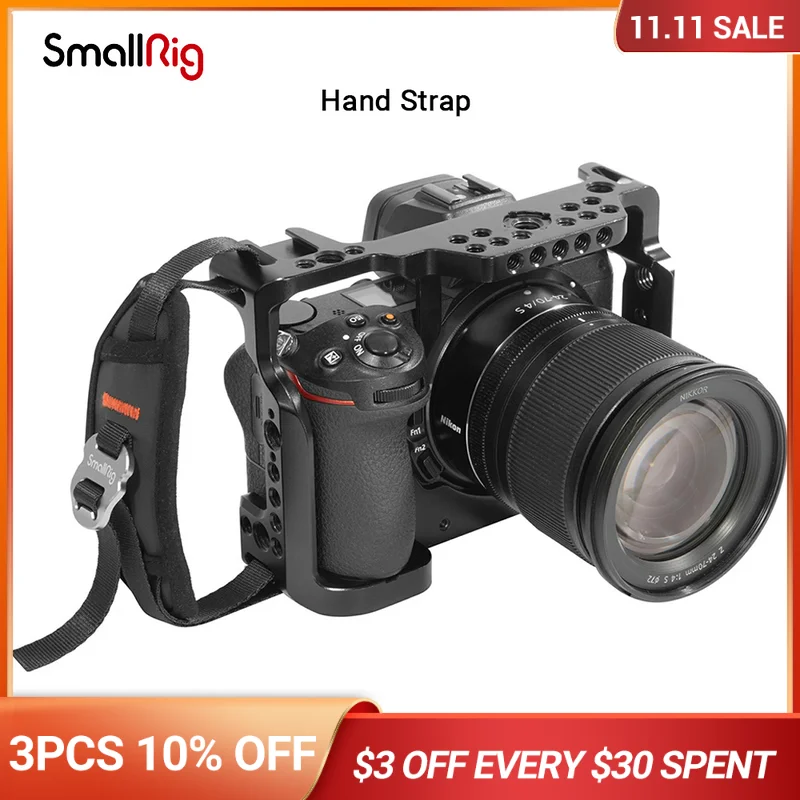 Smallrig Universal Hand Strap For Camera Cage Side Handgrip Strap With
