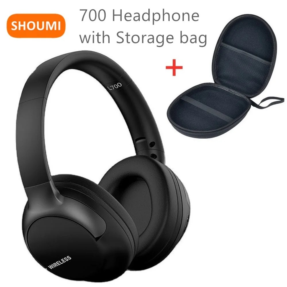 

Shoumi беспроводные наушники Bluetooth шлем гарнитура шумоподавление складные наушники с микрофоном и водонепроницаемое хранилище