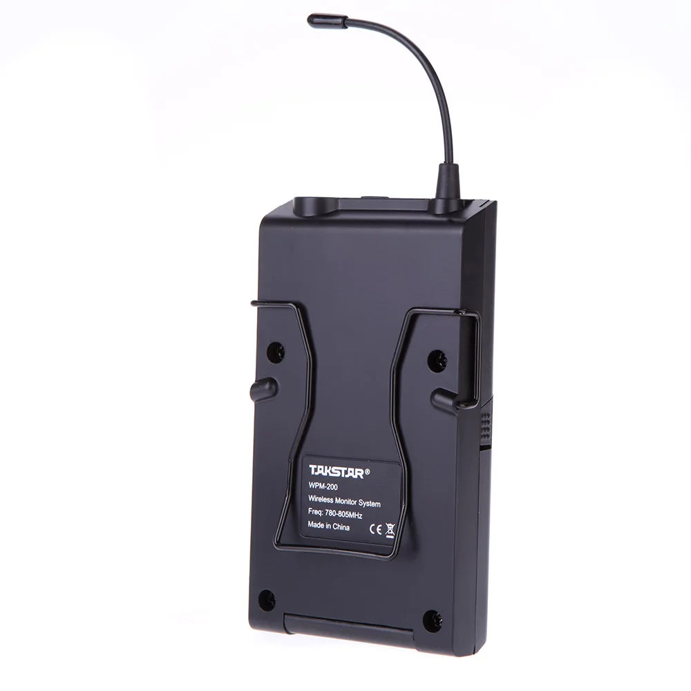 Takstar WPM-200 UHF Wireless Monitor System 50m Transmission Distance In-Ear Stereo Headphones Headset Transmitter Receiver LCD