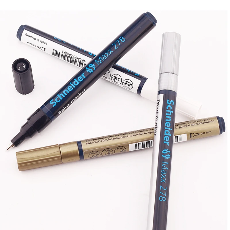Schneider Paint Pen Maxx278 Metallic Marker Graffiti Pen
