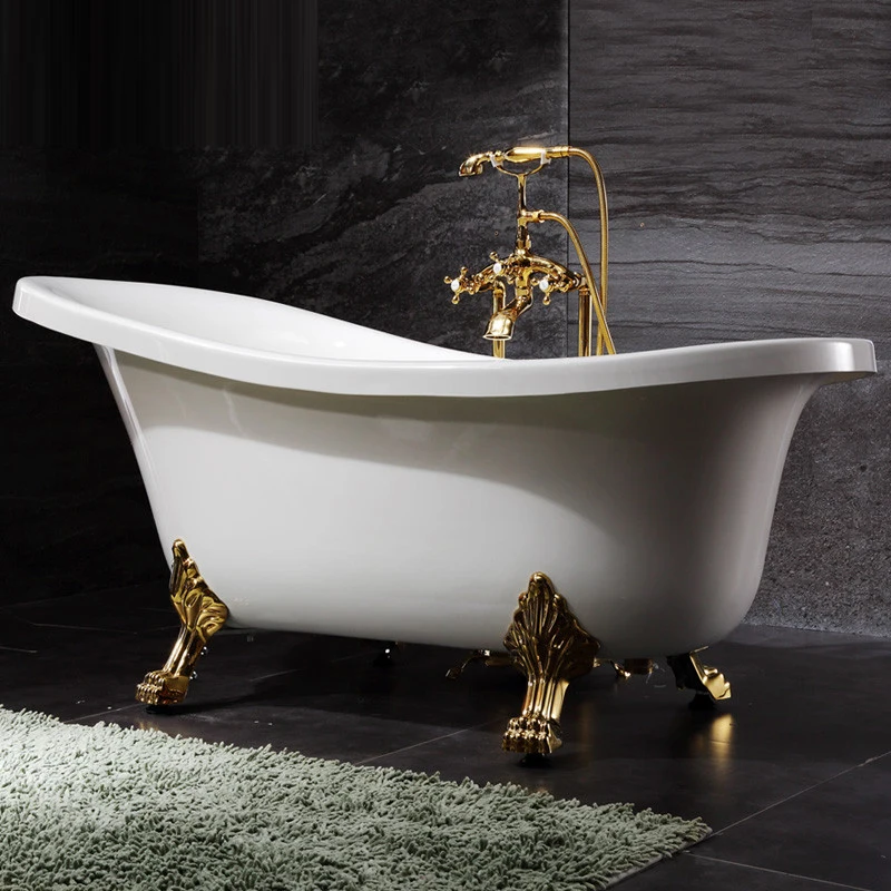 

Household Double-Layer Thermal Insulation Small Bottle Independent Bathtub Adult Spa Tub