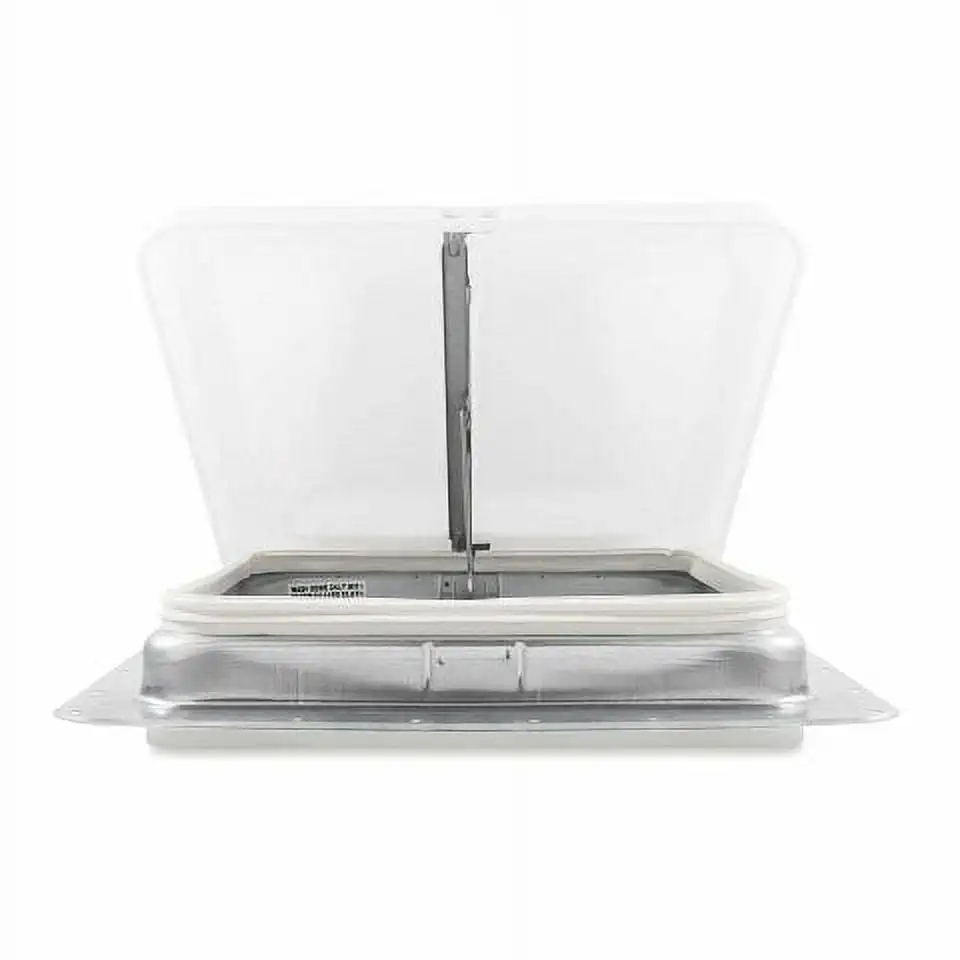 

Camco 40480 - 14" x 14" Roof Vent with White Manual Lid