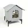 All-Season Waterproof Cat House with Ice Packs & Heating Bags, Foldable Shelter for Indoor & Outdoor Use, Available in 3 Sizes 2