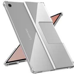 Clear Flexible TPU Shockproof Back Cover, Anti - Yellowing for Tab Plus TB351FU (Clear)