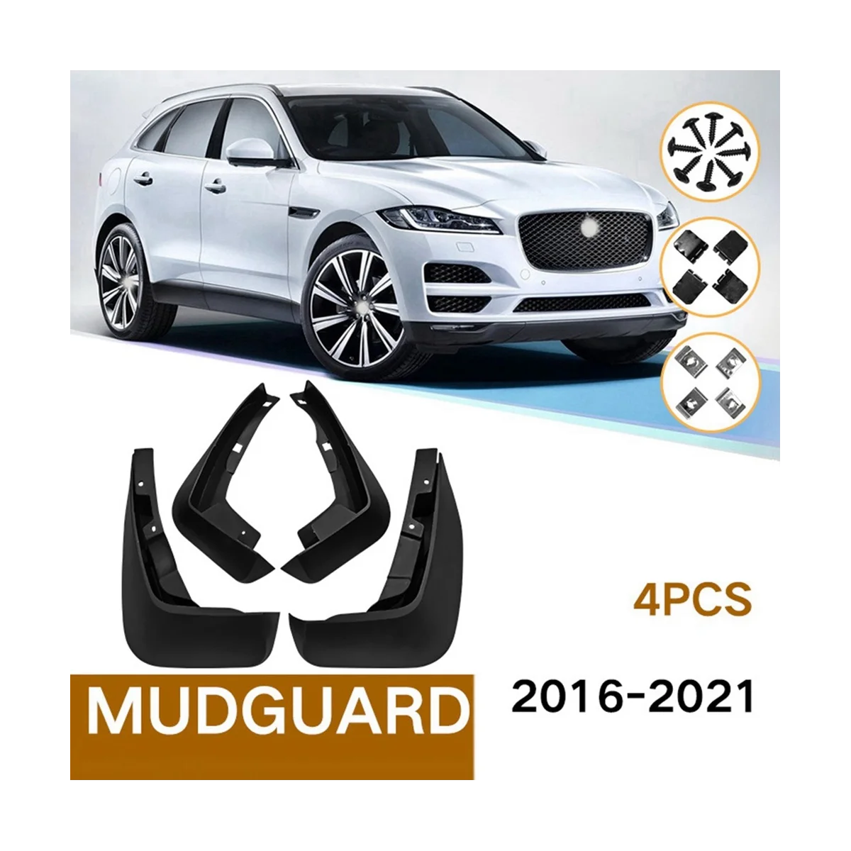 

Шина брызговик против брызг шина грязеотталкивающий клапан для Jaguar F-PACE 2016-2021
