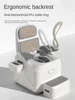 Antirollover Elderly Commode Toilet Chair With Night Lamp Rotatable Armrest Leather Backrest For Mobility And Comfort In Home 4