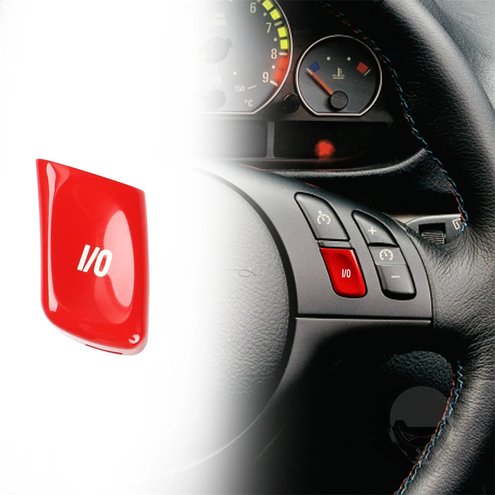 

For BMW 3 Series E46 1998-2004 M3 I/O VO Button Multi-Function Steering Wheel Car Interior Styling ABS Accessories