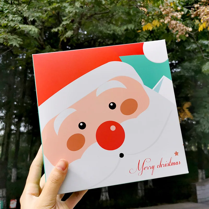 

Green Christmas Gift Boxs Bags with Handles, Christmas Treat Bags, Multifunctional Christmas Bags for Gifts Wrapping Shopping