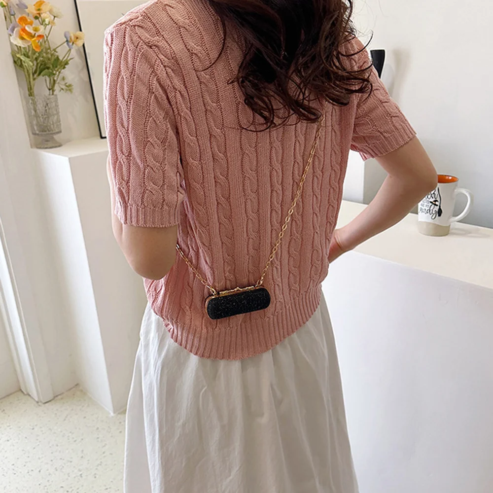 Trendy Personalized Evening Dinner Bag Lipstick Small Bag For Women Fashion Chain Bag For Girls Casual Versatile Female Bag 2024 6
