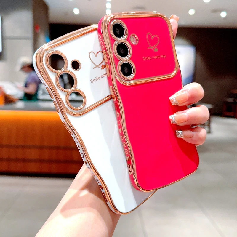Elegant Plating Soft TPU Smartphone Case Cover