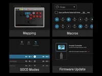 8BitDo Arcade Controller Wired, Wireless Bluetooth, 2.4G, Low-profile Mechanical Switches For Nintendo Switch / Switch 2 Windows - Image 6