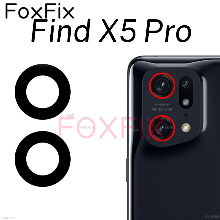 후방 카메라 유리 렌즈, OPPO Find X5 Pro 교체, CPH2307, CPH2305, PFFM10, PFEM10, PFFM20
