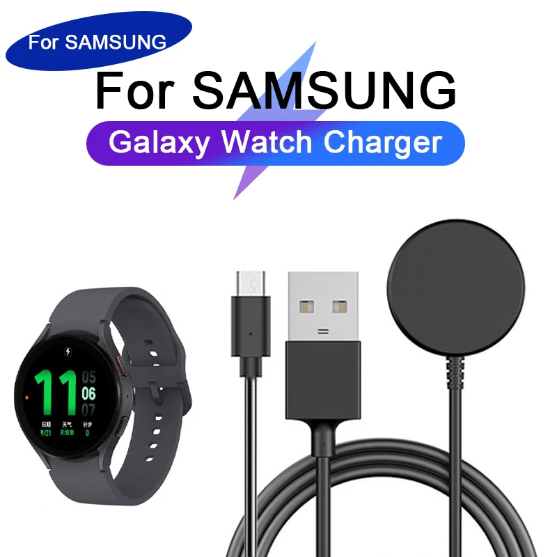 

For Samsung Watch Magnetic Charger USB Type C Fast Charger Cable For Samsung Galaxy Watch 5 Pro 4 6 Classic 6 5 4 3 Active 2 1