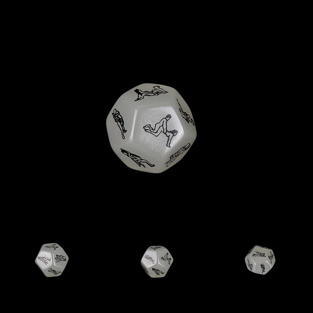 Sex Adult In The Dark Dice Game Love Humour Gambling Romance Erotic Craps Toy,