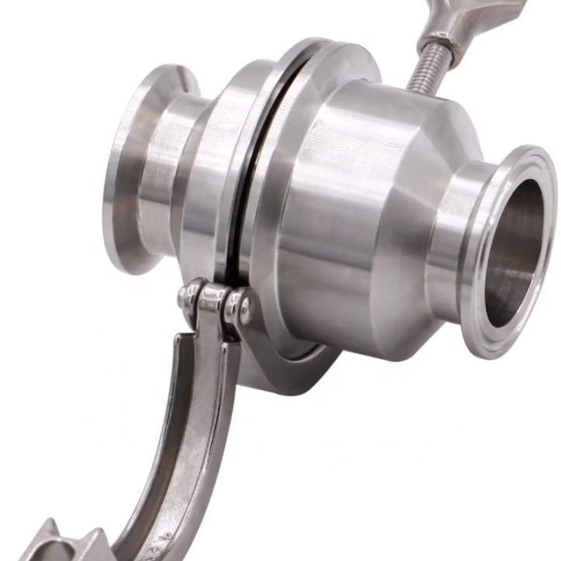 

Factory food grade sanitary Non return valve SS304/316 Check Valve Clamp