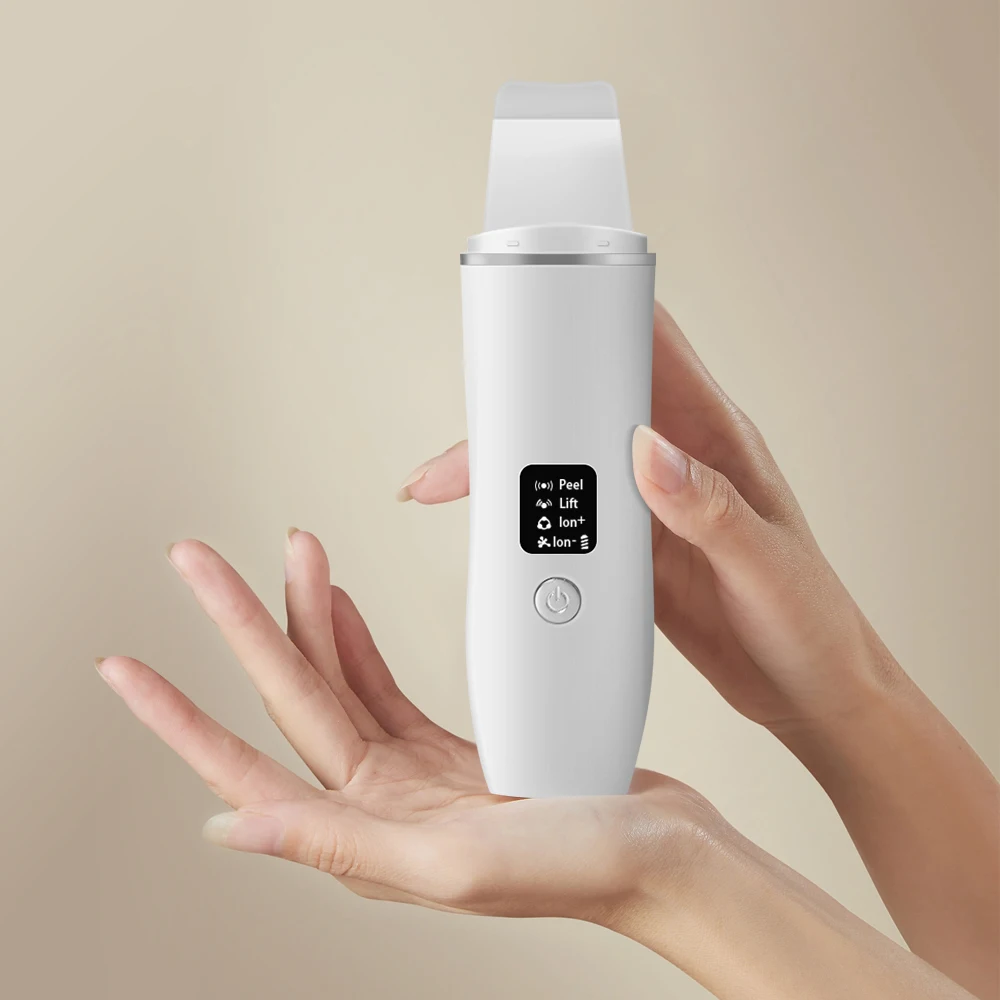 Home Use Electric Facial Dead Skin Peeling Device Deep Cleaning Ultrasonic Skin Scrubber facial cleaner facial scrubber skin scraper