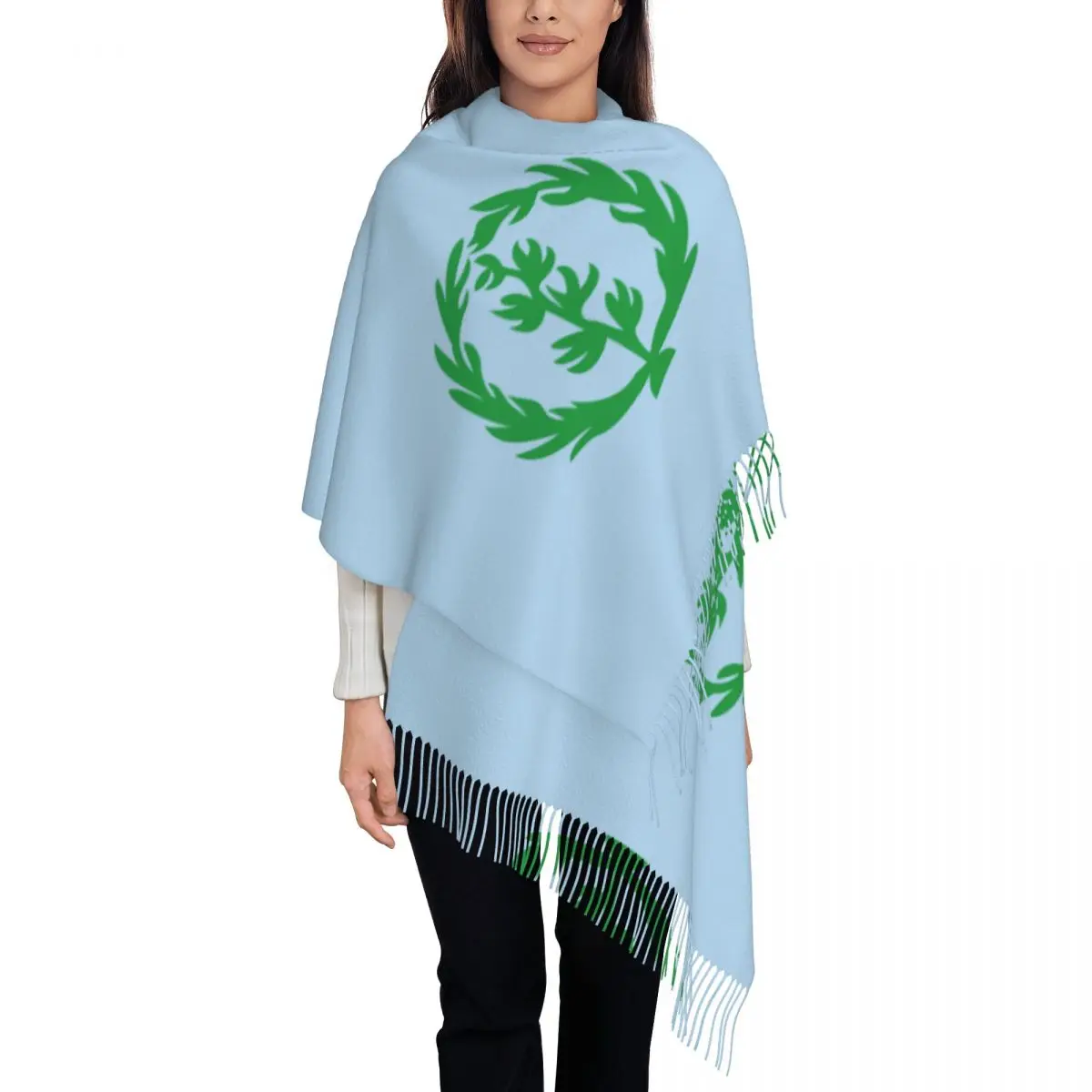 Flag of Eritrea(1952-1961) Shawls and Wraps for Evening Dresses Womens Shawls Wraps Dressy Shawls and Wraps for Evening Wear
