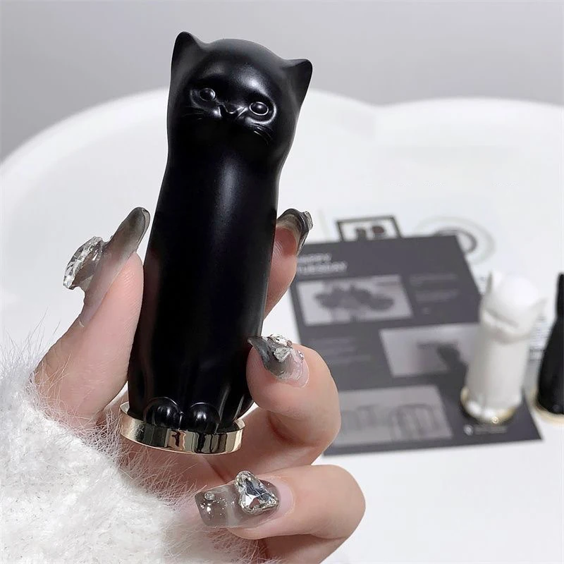 Lip Makeup Cute Cat Lip Gloss All-natural Lip Balm For Dry Moisturizing Power Lips Care Nourishing Repair Day Night Glaze