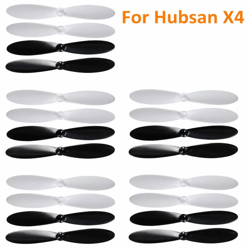 

20pcs Blades For Hubsan X4 H107 Quadcopter Spare Parts Propellers Blades Maple Leaf Rotor Blades Propellers Props Helicopter