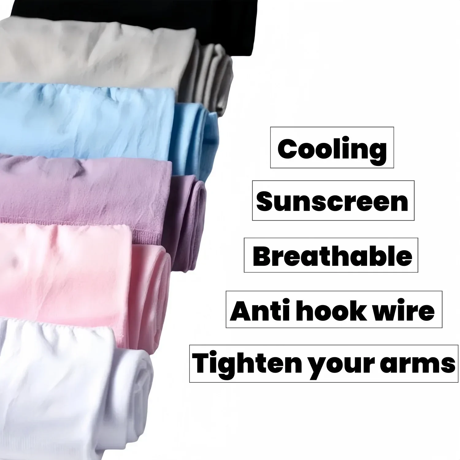 1 Pair Ice Silk Sun Protection Arm Covers Unisex Elbow Cover Outdoor Cycling Running Fishing Driving Cool Anti-UV Arm Sleeves sun protection arm sleeves arm sleeves