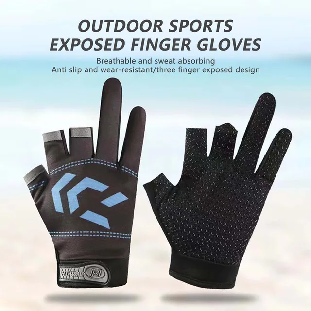 Half-Finger Fishing Gloves 4