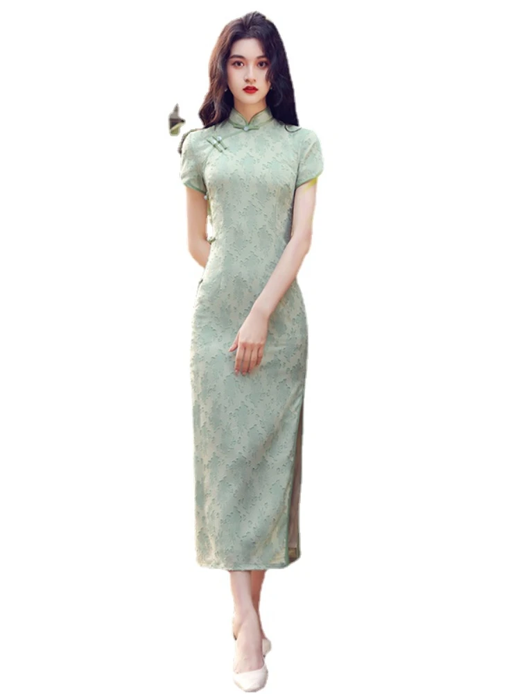  ߱ Ÿ  ī  ư ̵   ġĿ 巹,  2022 Ƽ 巹 Qipao 2xl