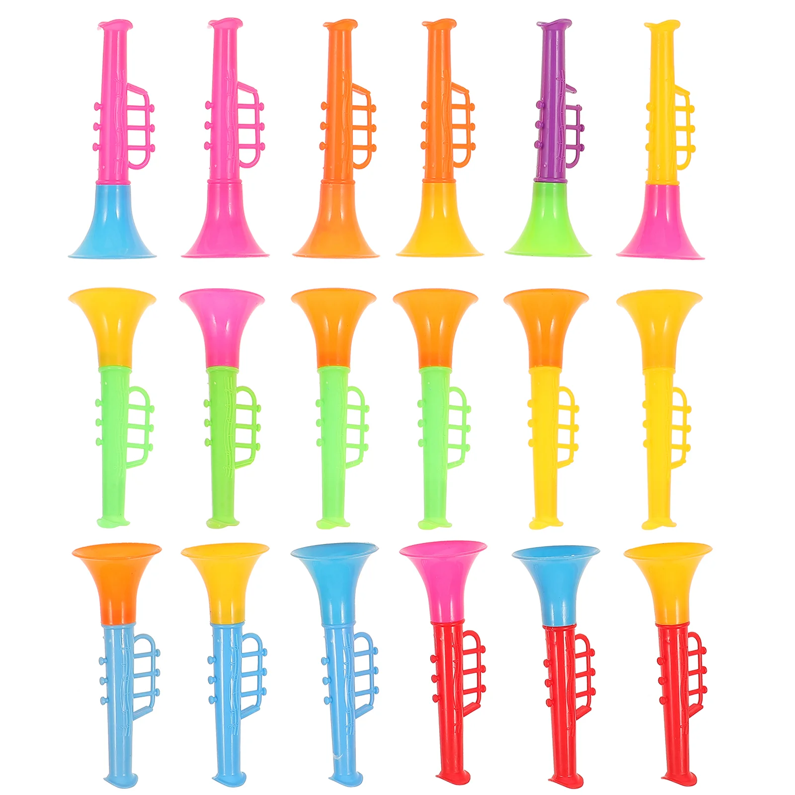 

18 Pcs Mini Speaker Household Plastic Trumpet Safe Kids School Compact Toys Small Lovely Pupils Childrens