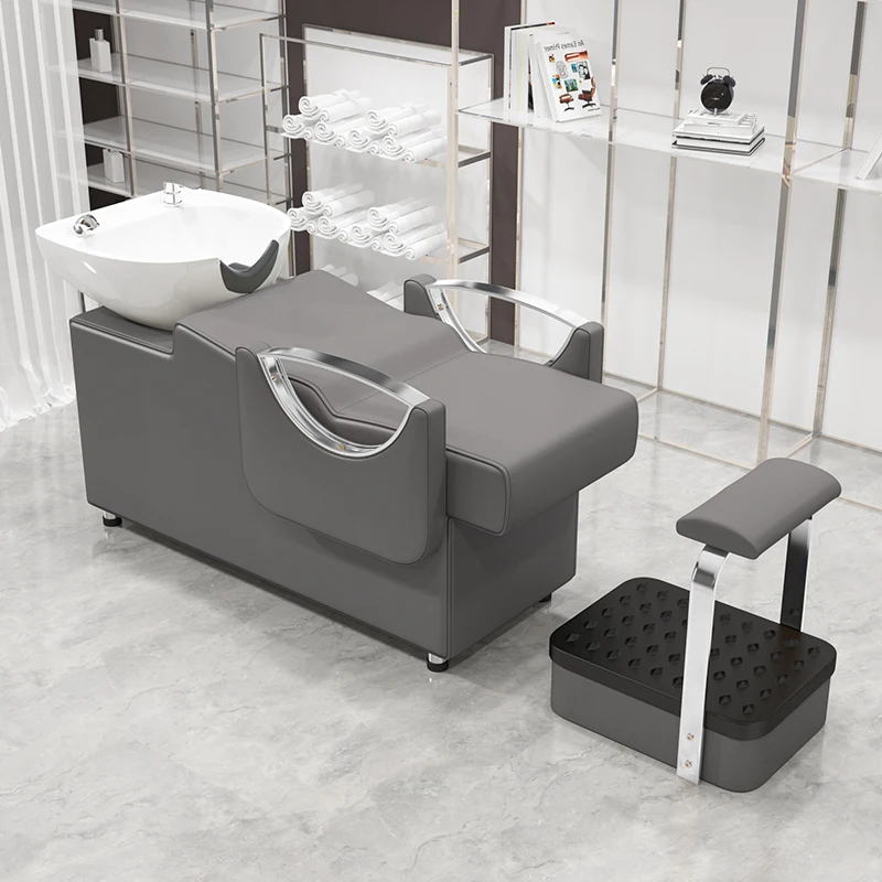 

Beauty Shampoo Chair Hair Dressing Water Circulation Nursing Shampoo Chair Wash Basin Therapy Sillas Furniture ZT50SC