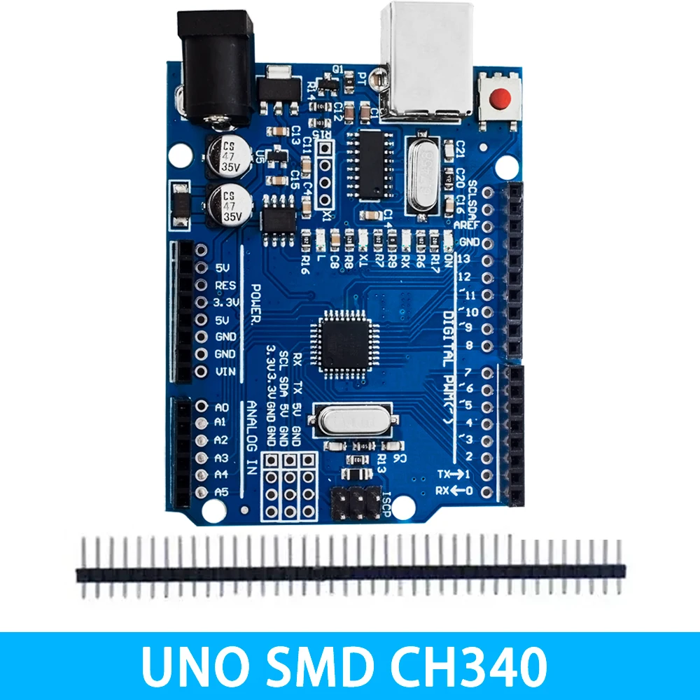 Arduino Carte Arduino UNO R3 SMD CH340 + câble à prix pas cher