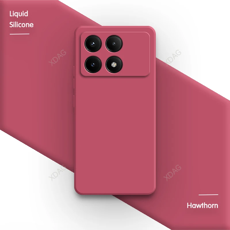 Custodia Per Xiaomi Poco X6 Pro 5G,Silicone Urto Cover Cellulare