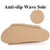 Crestar Women Fuzzy Slippers with Cork Footbed Fluffy Slide Sandals Open Toe Indoor House Shoes Arch Support Adjustable Slippers 5