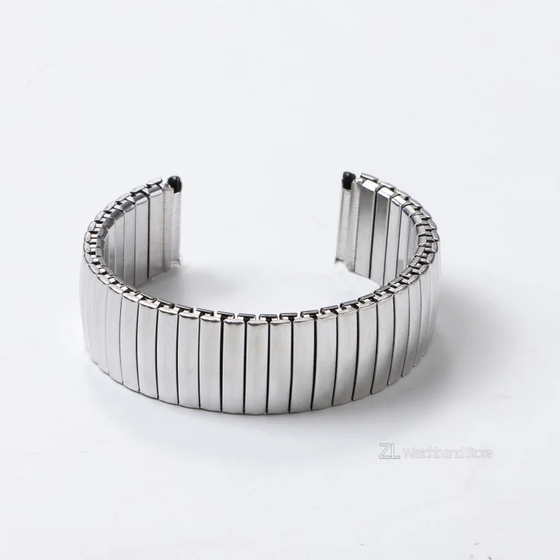 Stainless Steel Stretch Expansion Watch Strap - Metal Elastic Wristband Accessories