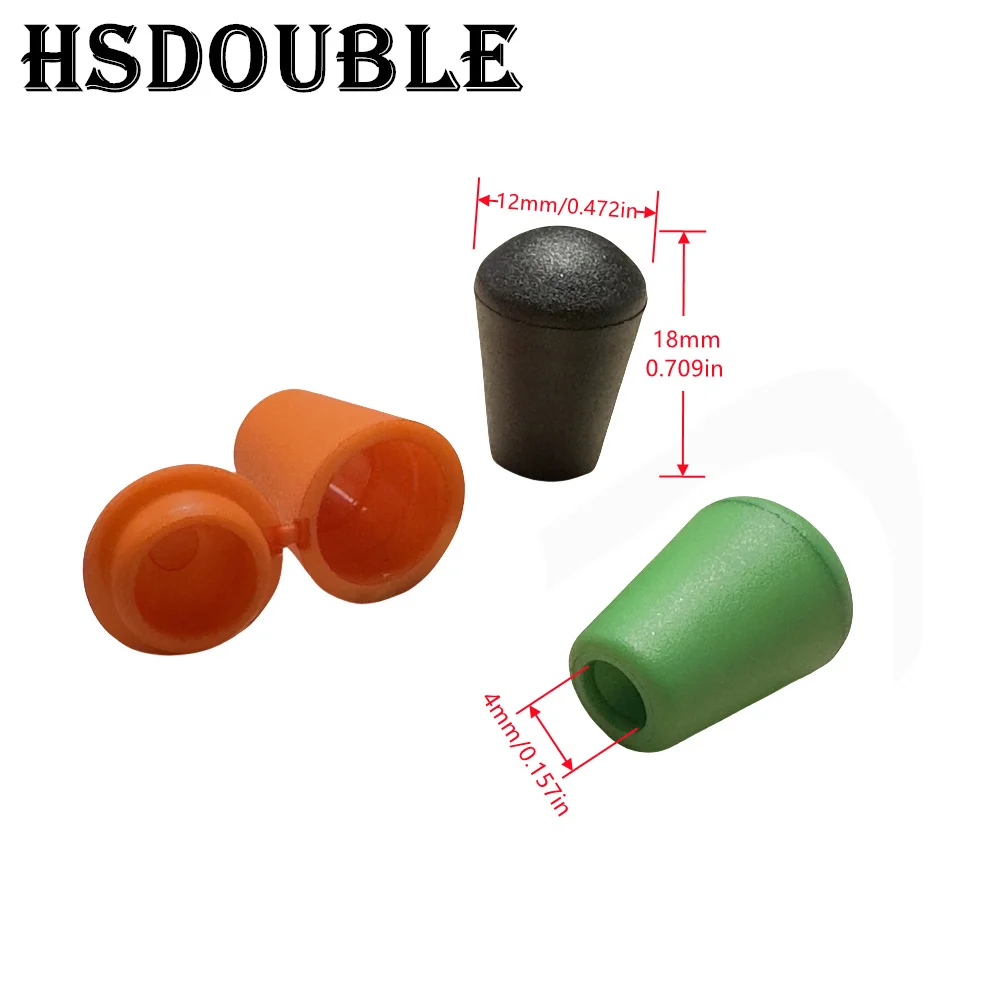 Cord Stopper 50Pcs Colorful Plastic For Paracord Clothes Bag