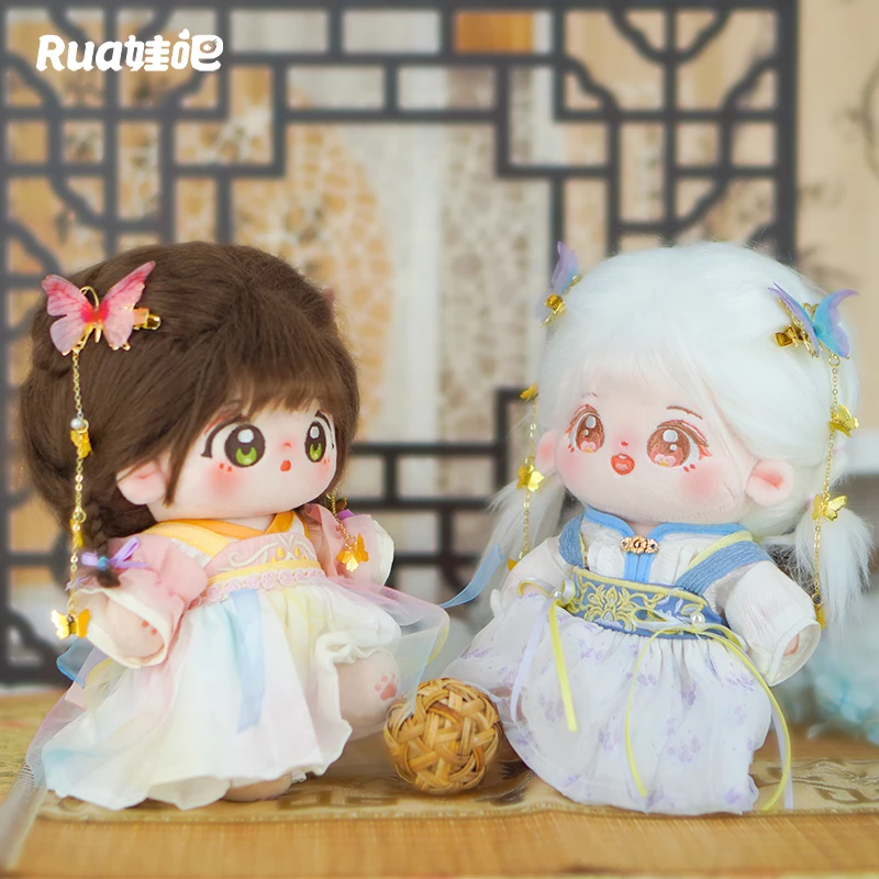 

3 шт., красивое платье Hanfu ручной работы, 20 см