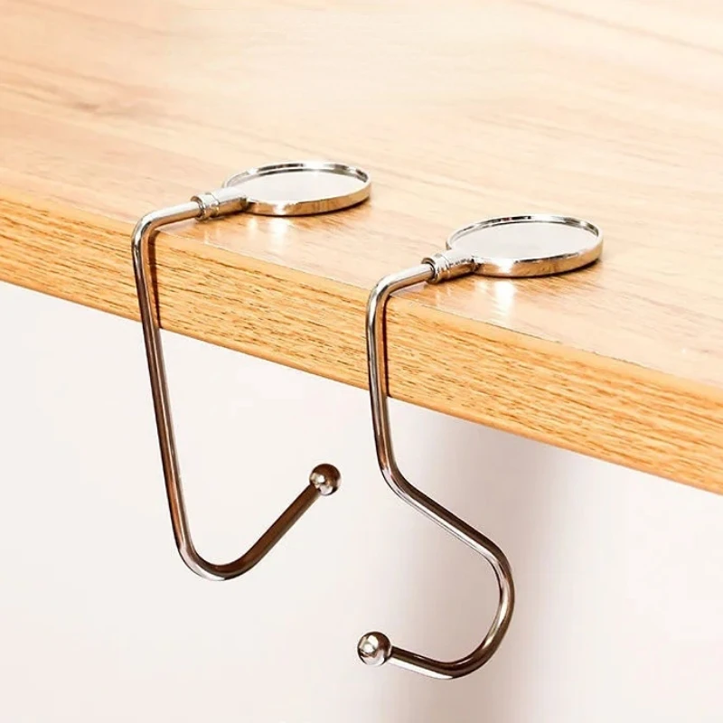 

Складные крючки для сумок, дорожный переносной настольный крючок, складной настольный крючок, Женская вешалка для сумок, студенческие держатели для сумок, офисный Органайзер