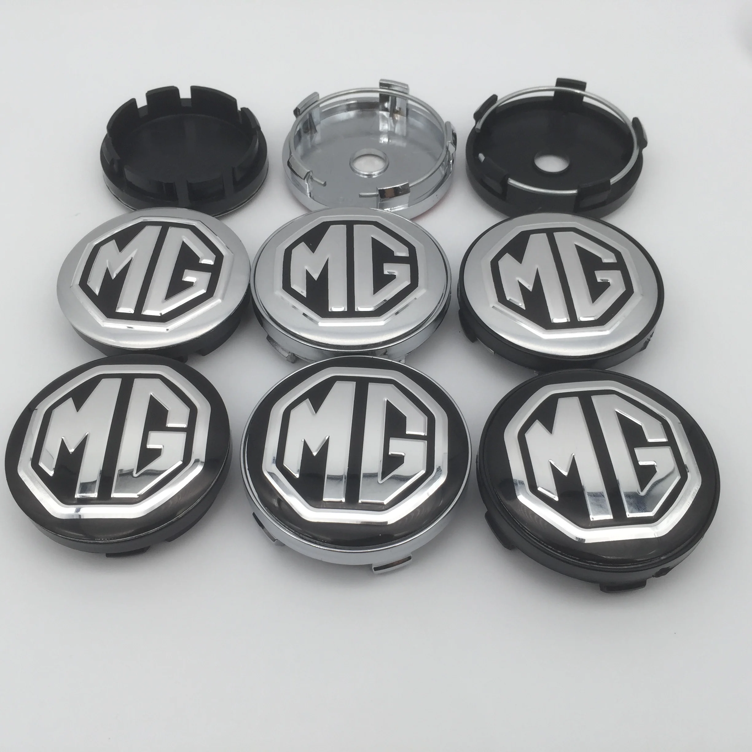 

4pcs 56mm 60mm for MG logo Car Wheel Center Cover Hub Cap Resin Badge Emblem sticker Decal styling auto Accessories