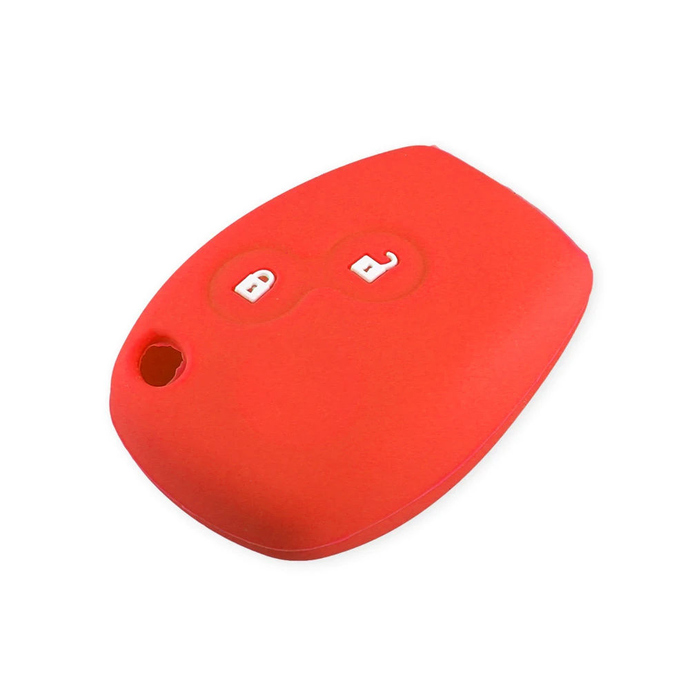 Silicone Car Key Cover Case 2 Buttons For Renault Clio Scenic Megane Duster Sandero Captur Twingo Modus