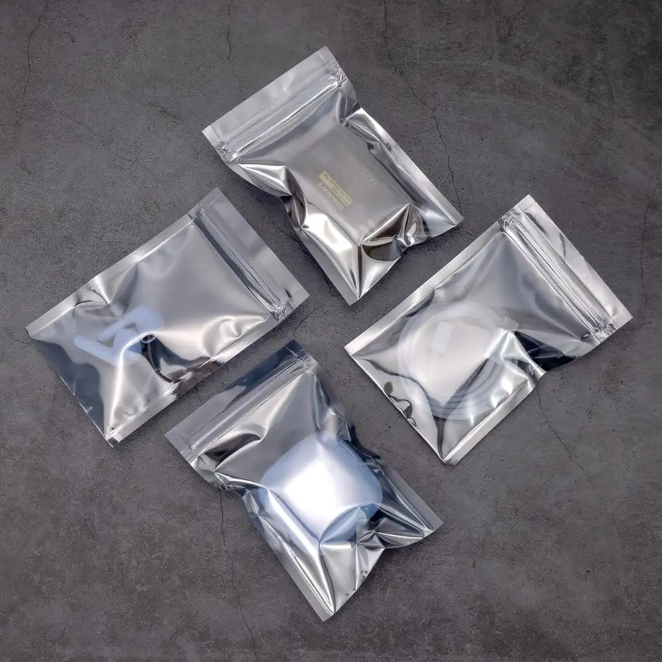 100Pcs 8X12CM/10x15CM/15X20CM Antistatic Bags, Resealable Ziplock ESD Shielding Bag for HDD SDD Electronic Device image 6