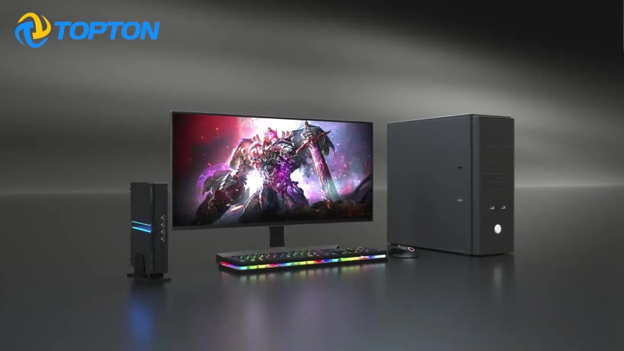 Topton Mini PC Gamer 13th Gen Intel i7 13700F i9 12900F NVIDIA RTX