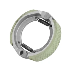 Front Wheel Brake Drum and Pad for Electric Scooter Replacement Part (WHITE)