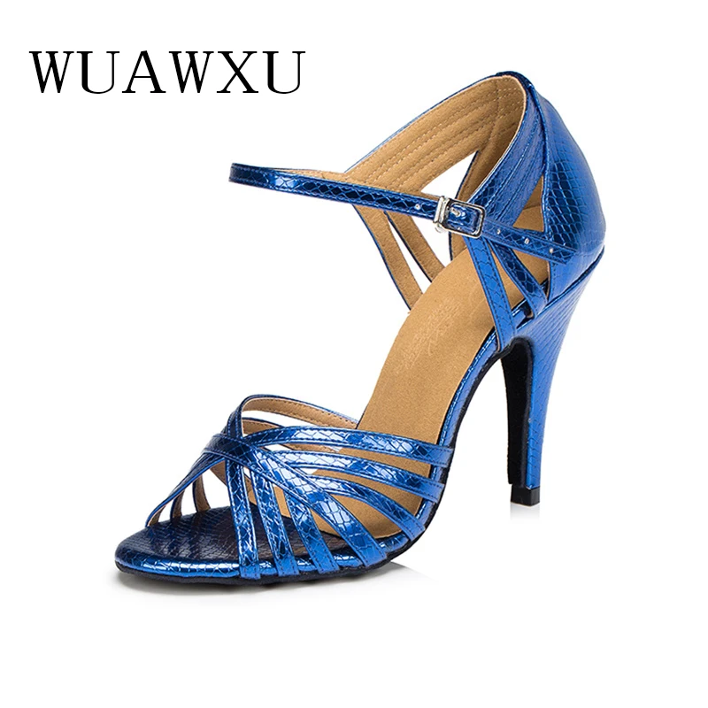 NATASHA New Latin Dance Shoes Professional Dance Shoes Gold High Heel Women's Dance Shoes Performance Dance Shoes Walk Show Danc 4